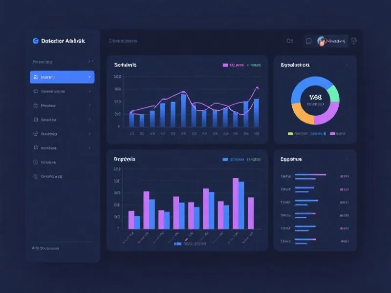 高级数据分析仪表盘